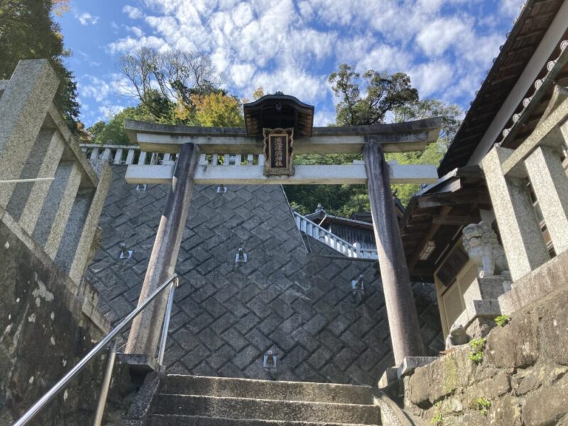 奥津嶋神社の鳥居